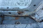 Порог со стойкой левый для Mitsubishi Lancer-9  с 2003-2008г