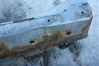 Порог со стойкой левый для Mitsubishi Lancer-9  с 2003-2008г