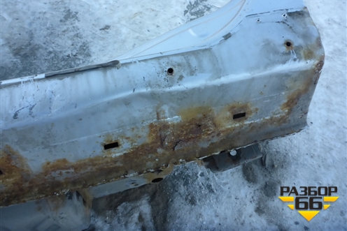 Порог со стойкой левый для Mitsubishi Lancer-9  с 2003-2008г