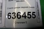 Стекло двери задней левой (хетчбэк) для Mazda Mazda 3 (BK) с 2003-2009г