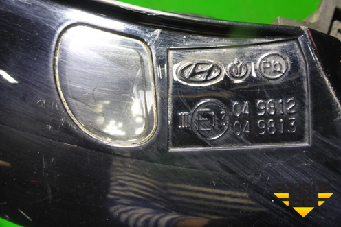Корпус зеркала левого для Hyundai Santa Fe с 2018-2024г