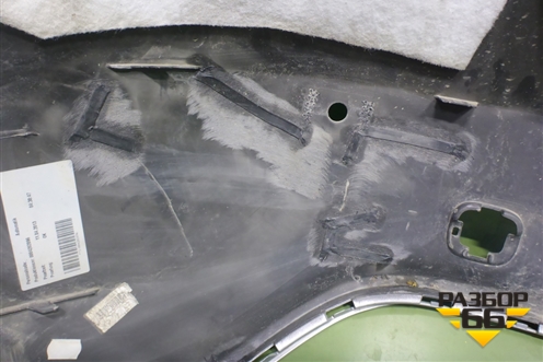 Бампер задний (под парктроник) (A1768850125) для Mercedes Benz A180/200/250 W176 с 2012