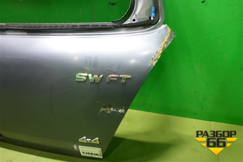Дверь багажника без стекла для Suzuki Swift с 2004-2011г