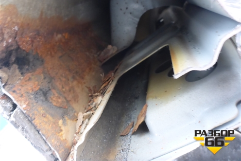 Порог со стойкой левый для Ford Focus 2 с 2008-2011г