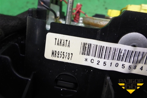 Подушка безопасности в рулевое колесо (до 2005г) (MR955737) для Mitsubishi Lancer-9  с 2003-2008г