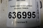 Ручка наружная двери задней левой (MR526109) для Mitsubishi Lancer-9  с 2003-2008г