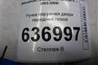Ручка наружная двери передней левой (MR526105) для Mitsubishi Lancer-9  с 2003-2008г