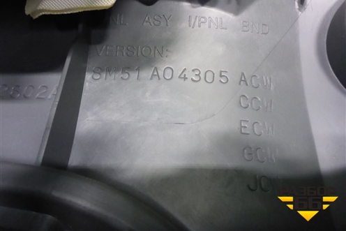Торпедо с AIR BAG (под верхний бордачок) (8M51A04305ACW) для Ford Focus 2 с 2008-2011г