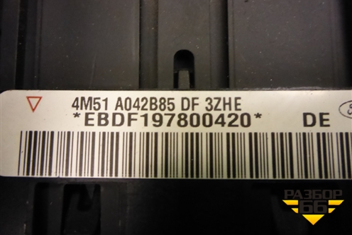 Подушка безопасности в рулевое колесо (руль 3 спицы) (4M51A042B85DF) для Ford Focus 2 с 2008-2011г