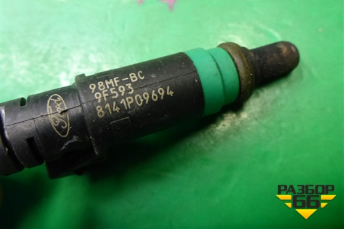 Форсунка инжекторная электрическая (1.6л SHDA) (98MFBC9F593) для Ford Focus 2 с 2008-2011г
