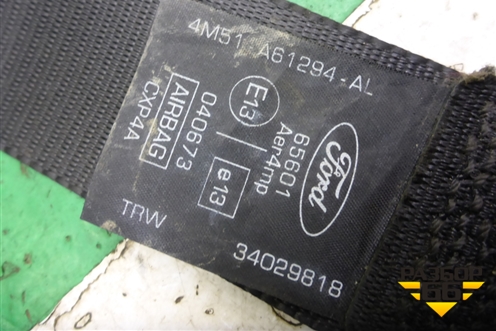 Ремень безопасности передний правый (4M51A61294AL) для Ford Focus 2 с 2008-2011г