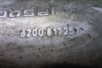 Глушитель задняя часть (1.6л K7MF710) (8200817257) для Renault Logan с 2004-2015г