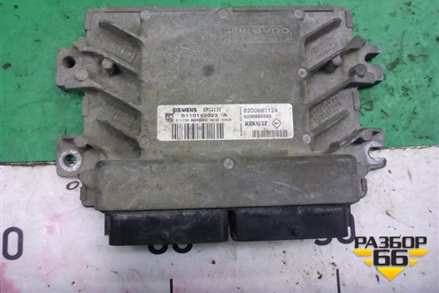 Блок управления двигателем (1.6л K7MF710 МКПП) (8200661124) для Renault Logan с 2004-2015г