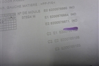 Обшивка двери задней левой под механику (8200576860) для Renault Logan с 2004-2015г