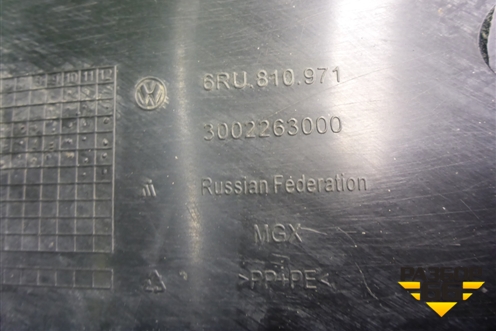 Локер задний левый (6RU810971) для Volkswagen Polo (седан) с 2010г