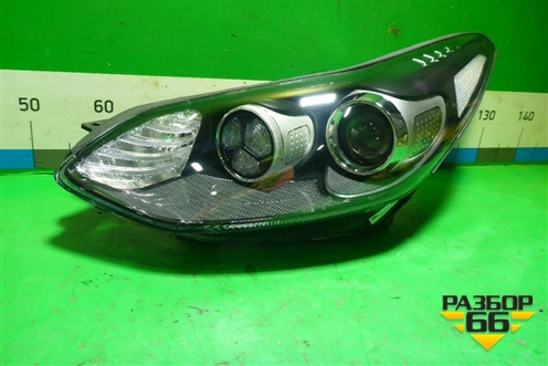 Фара левая (галоген с LED габаритом) (92101F1010) для Kia Sportage с 2016-2022г