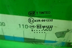 Стекло двери передней левой для Renault Logan с 2004-2015г