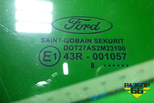 Стекло двери задней правой (хетчбэк) для Ford Focus 2 с 2008-2011г
