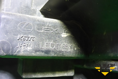 Фара правая (LED на два блока без блоков) (8114560N70) для Lexus LX-570 с 2015г