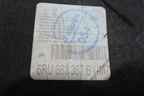 Покрытие напольное (6RU863367) для Volkswagen Polo (седан) с 2010г