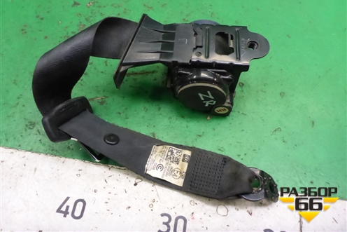 Ремень безопасности задний правый (6RU857806B) для Volkswagen Polo (седан) с 2010г