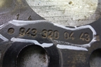 Опора амортизатора переднего  (Верхняя) (9433200443) для Mercedes Benz  TRUCK Axor 2 с 2004г