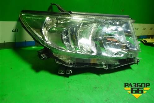 Фара правая (после 2017г галоген) (8113060N10) для Toyota Land Cruiser Prado(150) с 2009г