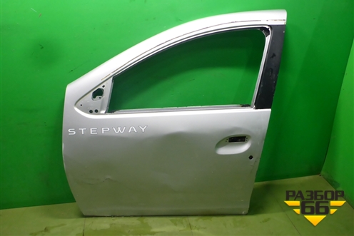 Дверь передняя левая (801012479R) для Renault Sandero с 2013-2022г