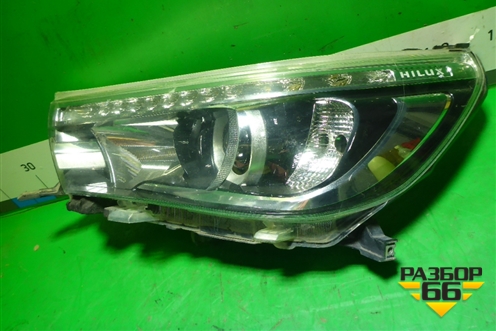 Фара левая (до 2020г Led) (811500K730) для Toyota Hilux с 2015г