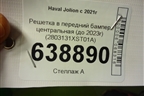 Решетка в передний бампер центральная (до 2023г) (2803131XST01A) для Haval Jolion с 2021г