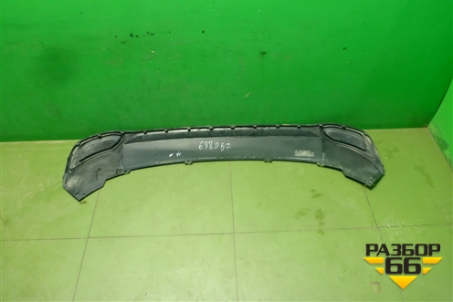 Юбка заднего бампера (6N5807568B) для Volkswagen Polo с 2020г