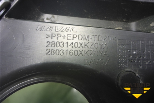 Накладка ПТФ правая (2803140XKZ0YA) для Haval M6 с 2021г (М6)