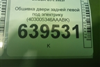 Обшивка двери задней левой под электрику (403005346AAABK) для OMODA C5 с 2022г