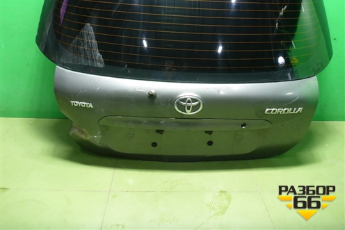 Дверь багажника со стеклом (хэтчбек) для Toyota Corolla (E12) с 2001-2007г