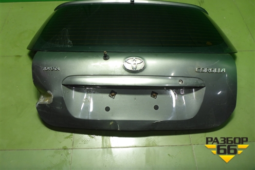 Дверь багажника со стеклом (хэтчбек) для Toyota Corolla (E12) с 2001-2007г