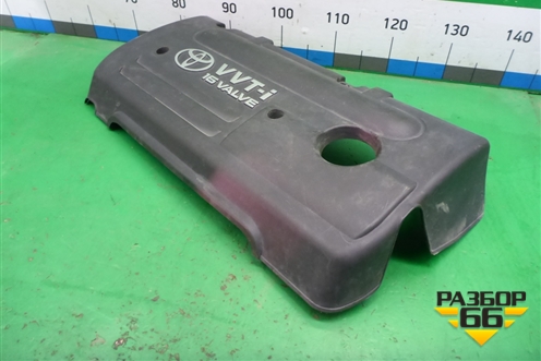 Накладка декоративная на двигатель (1.6л 3ZZ) (112120D080) для Toyota Corolla (E12) с 2001-2007г