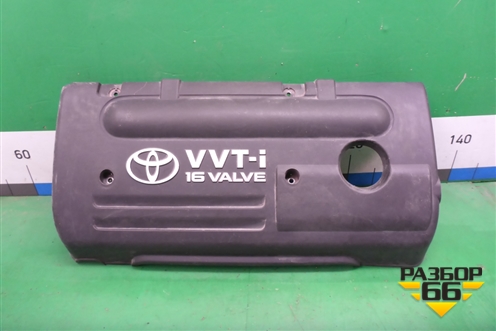 Накладка декоративная на двигатель (1.6л 3ZZ) (112120D080) для Toyota Corolla (E12) с 2001-2007г