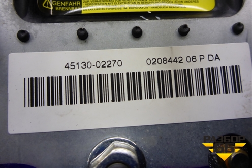 Подушка безопасности в рулевое колесо (4513002270) для Toyota Corolla (E12) с 2001-2007г