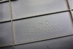 Накладка на щиток приборов (5540302060) для Toyota Corolla (E12) с 2001-2007г