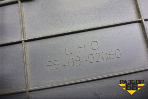Накладка на щиток приборов (5540302060) для Toyota Corolla (E12) с 2001-2007г