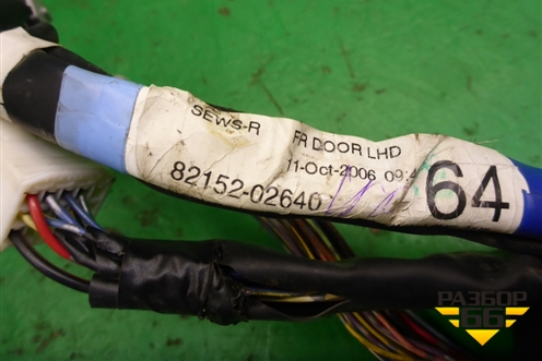 Проводка двери передней левой (8215202640) для Toyota Corolla (E12) с 2001-2007г