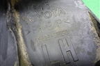 Брызговик задний левый (7662602160) для Toyota Corolla (E12) с 2001-2007г