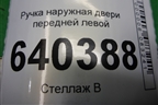 Ручка наружная двери передней левой для Mercedes Benz ML-Klass W166 c 2011г