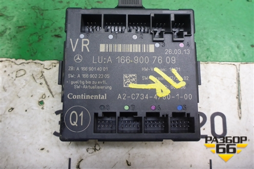 Блок комфорта (двери передней правой) (A16690007609) для Mercedes Benz ML-Klass W166 c 2011г