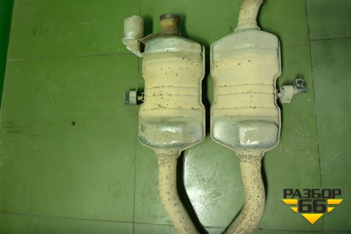 Глушитель (3.5л M276.955) (A1664907801) для Mercedes Benz ML-Klass W166 c 2011г