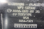 Пыльник переднего крыла левого (A1668890125) для Mercedes Benz ML-Klass W166 c 2011г