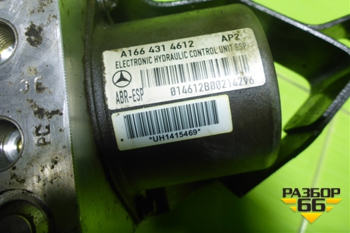 Блок ABS (A1664314612) для Mercedes Benz ML-Klass W166 c 2011г