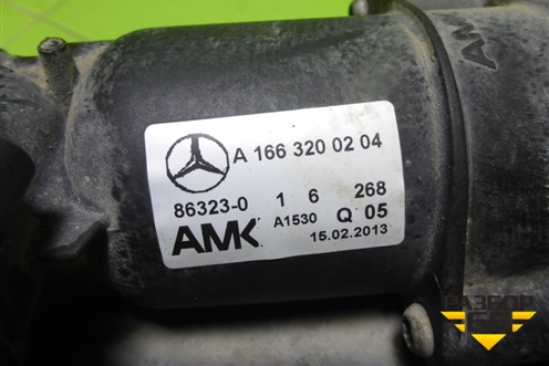 Компрессор пневматической подвески (A1663200204) для Mercedes Benz ML-Klass W166 c 2011г