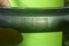 Накладка переднего бампера правая (после 2021г) (5271206240) для Toyota Camry V70 с 2017г