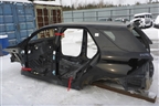 Порог со стойкой левый для Mercedes Benz ML-Klass W166 c 2011г